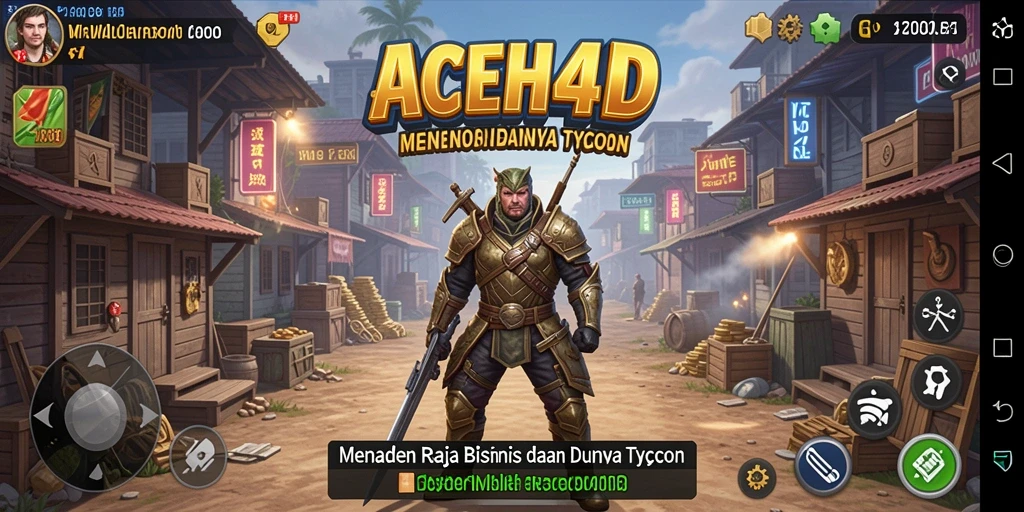 Tampilan gameplay <strong>ACEH4D</strong> yang seru dan penuh tantangan.