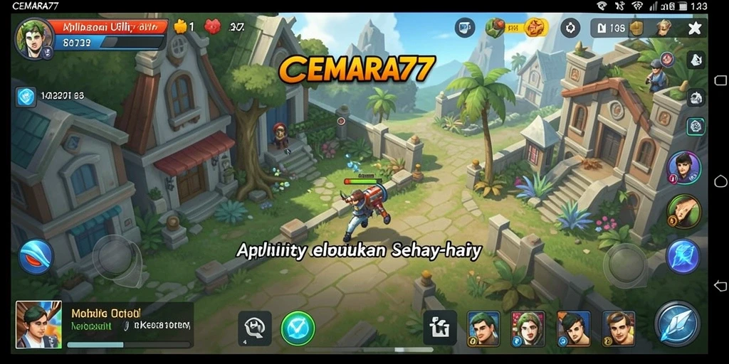 Screenshot utama CEMARA77 menampilkan antarmuka aplikasi Utility yang intuitif.