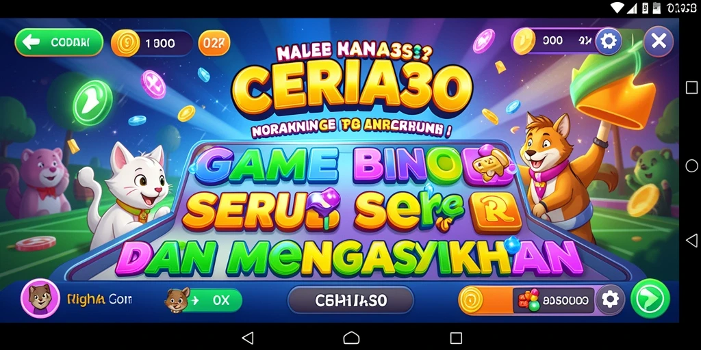 Screenshot gameplay Bingo yang seru dan mengasyikkan.