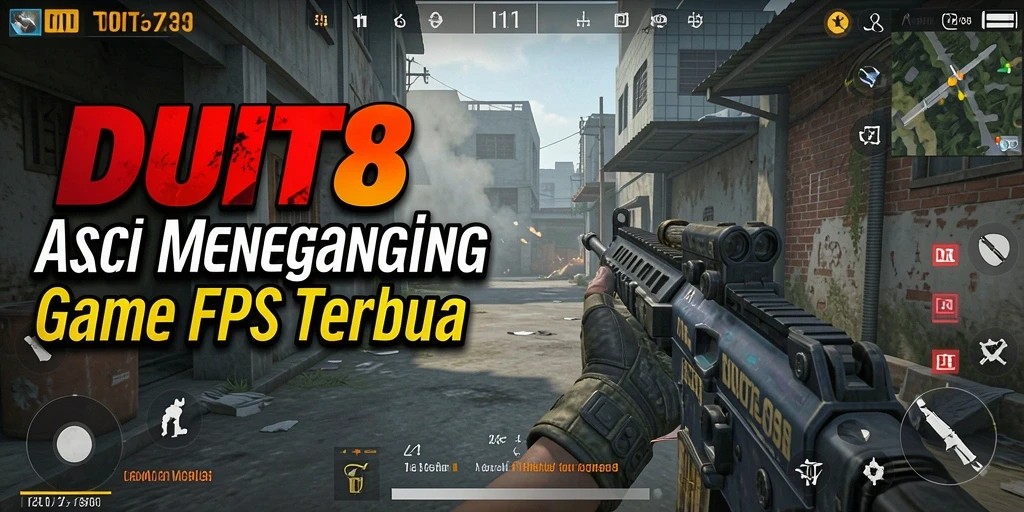 Tampilan aksi seru dalam gameplay DUIT8 yang menegangkan.