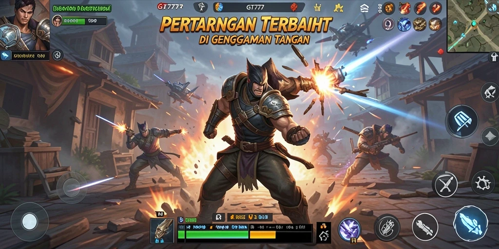 Gameplay seru dengan karakter Fighting yang unik dan grafis menawan.