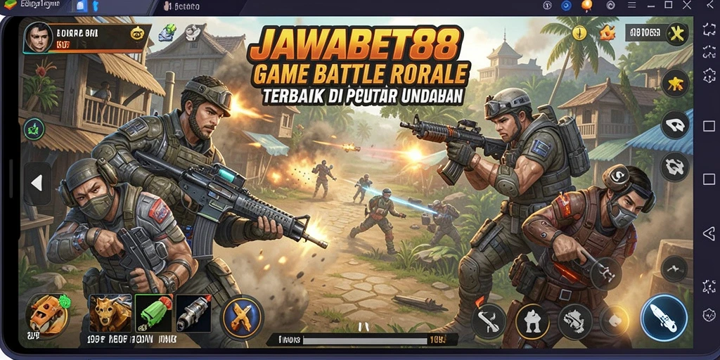 Gameplay seru dengan aksi pertarungan realtime di JAWABET88.