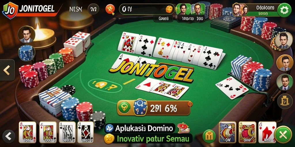 Tampilan menarik dari gameplay seru di JONITOGEL.