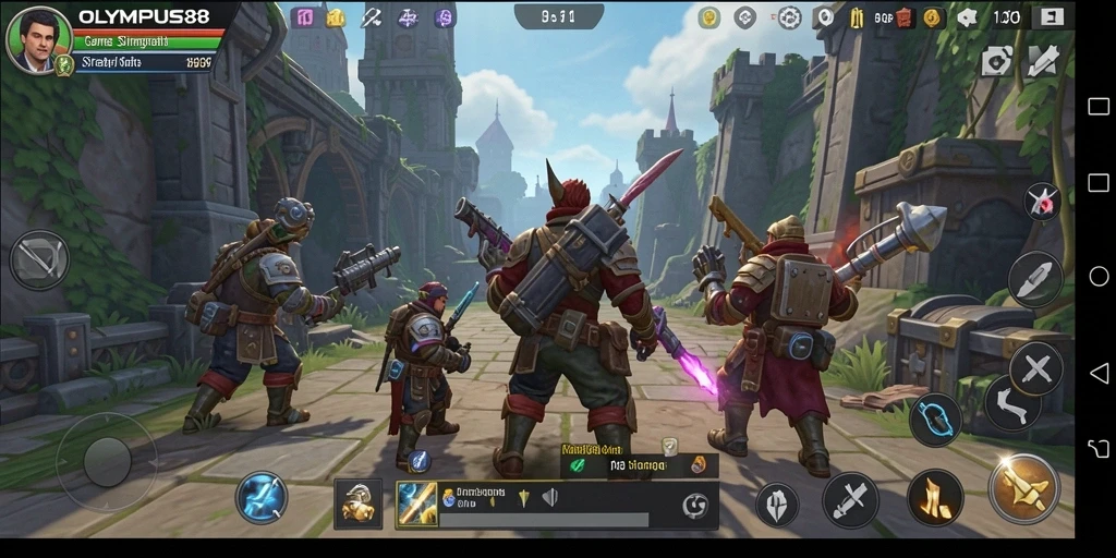 Screenshot gameplay OLYMPUS88 dengan grafis menarik.