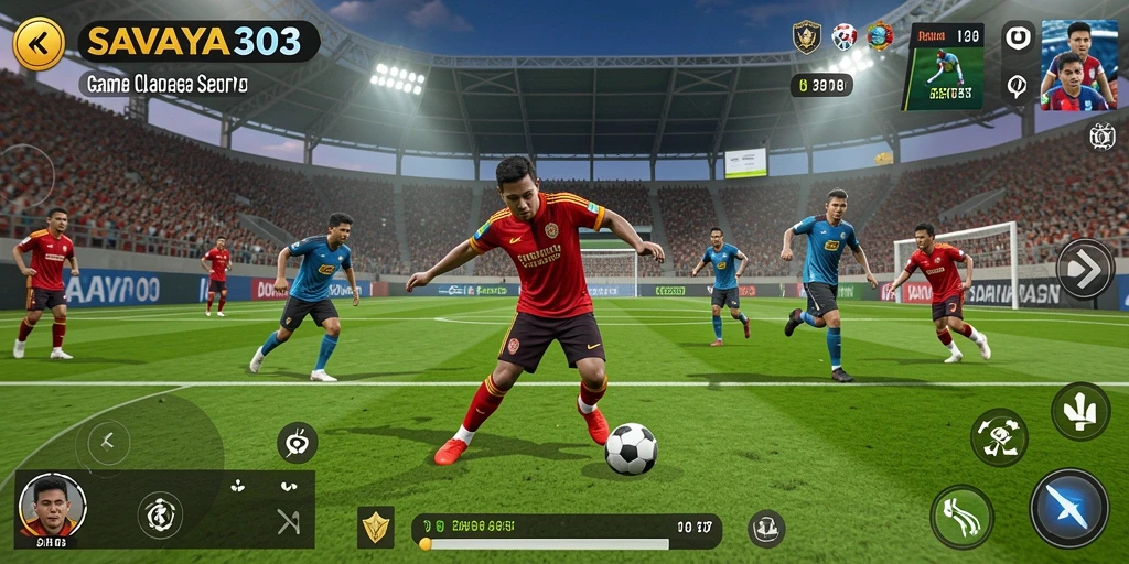 Tampilan dinamis dari gameplay SAVAYA303 yang seru dan interaktif.