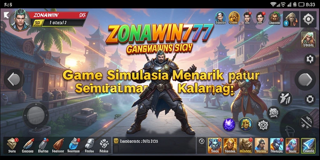 Gameplay ZONAWIN777 yang seru dan interaktif.